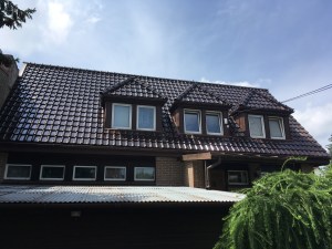 dachówka glazurowana warszawa dachy remont dachu naprawa brązowa