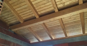 Więźba klejona i lakierowana fabrycznie